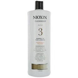 Nioxin система 3 очищающий шампунь 1000мл