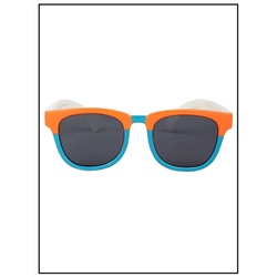Солнцезащитные очки детские Keluona T1533 C3 Оранжевый Голубой Белый