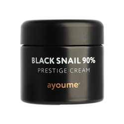 Крем для лица Ayoume Black Snail 90% Prestige Cream, с муцином чёрной улитки, 70 мл