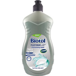 Средство для мытья посуды BIOTOL концентрат 500мл .Платинум (B031)