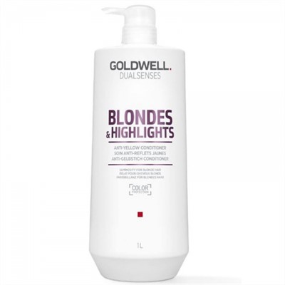 Gоldwell dualsenses blondes highlights кондиционер против желтизны 1000 мл