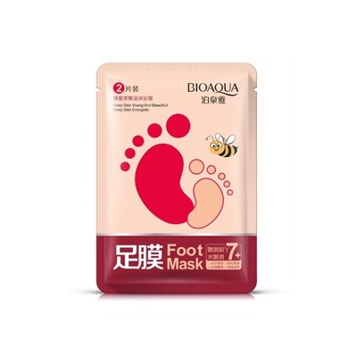 Маска-носочки для ног Bioaqua Foot Mask с прополисом