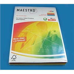 Бумага А4 IQ Color Mix-RB-02 интенсив (250л=50л*5цв) уп9 арт.0215-045