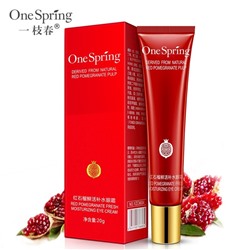 ONE SPRING  Крем для век RED POMEGRANATE Увлажняющий с ГРАНАТОМ  20г  (YZC-6834)