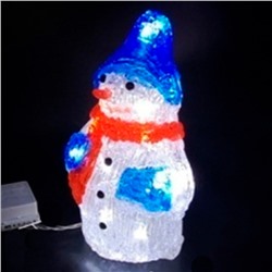 Фигура светодиодная из акрила "Снеговик 30LED"