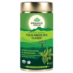 Зеленый Чай Классический со Священным Базиликом 100г