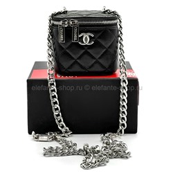 Сумка-косметичка CHL Black Silver Chain 48871 (WS)