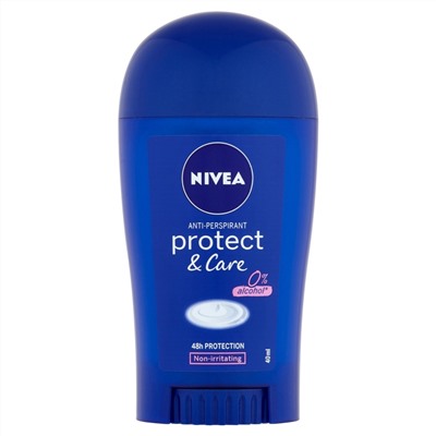 Дезодорант стик NIVEA Антиперспирант Protect & Care (Защита и Комфорт), 50 мл (84154)