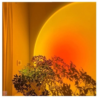 Декоративная лампа Sunset Lamp 4 colour