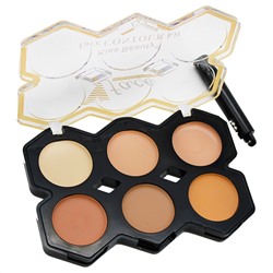 Консилер для лица Kiss Beauty V Face Contour Kit, тон 01