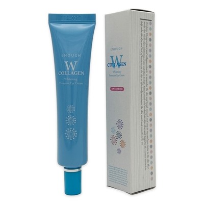 КРЕМ ДЛЯ ВЕК И ГЛАЗ W COLLAGEN WHITENING PREMIUM EYE CREAM, 30мл ENOUGH