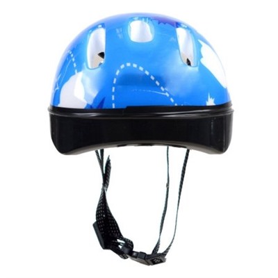 Шлем защитный. 4-15лет / Yan-090BL / уп 50 / синий