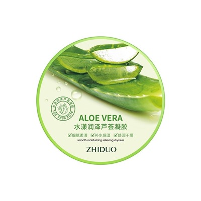 ZHIDUO Универсальный несмываемый гель с алоэ Aloe Vera Gel 300 мл