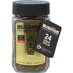 BUSHIDO. 24 Karat Gold 100 гр. стекл.банка