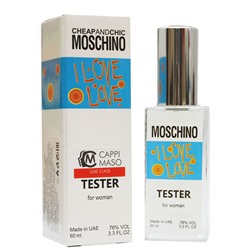 Тестер Moschino "Cheap and Chic I Love Love" for women 60 ml ОАЭ