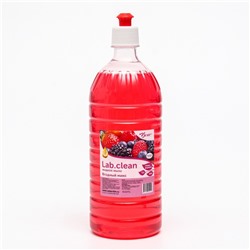 Жидкое мыло красное "Ягодный микс", крышка дозатор, 0,5 л