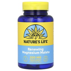 Nature's Life, Magnesium Malate (Малат магния), 1300 мг, 100 таблеток