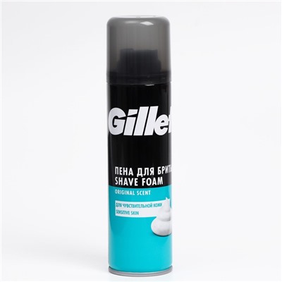 Пена для бритья Gillette Sensitive Skin, 200 мл