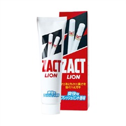 Паста зубная для устранения никотинового налета и запаха табака Lion  Zact, 150г