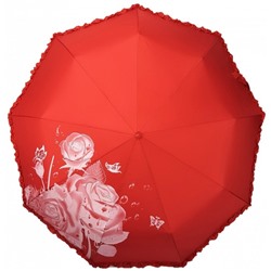 Зонт женский DINIYA арт.837 полуавт 23(58см)Х9К