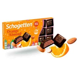 Шоколад Schogetten Orange Almond 100гр