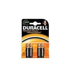 Батарейка "Duracell  LR03-4BL" Basic (40/120/21120) Б0014046, C0009456 (цена за 1 шт.)