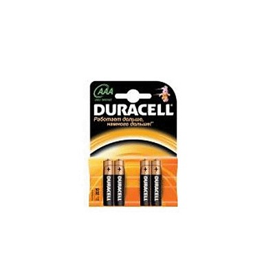 Батарейка "Duracell  LR03-4BL" Basic (40/120/21120) Б0014046, C0009456 (цена за 1 шт.)