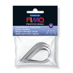 FIMO Professional набор каттеров 3 формы, слеза арт.8724 07