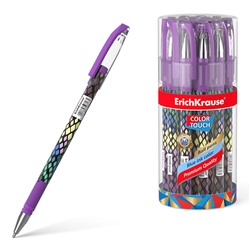 Ручка шариковая "Erich Krause.ColorTouch.Purple Python" синяя 0,7мм 50743