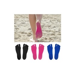 Наклейки на ступни ног NAKEFIT Размер: L (24,5 см) цвет микс