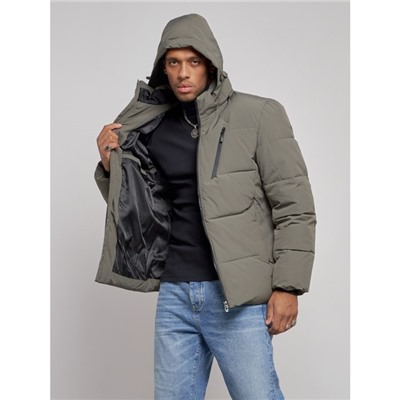 Куртка мужская зимняя, размер 50, цвет хаки