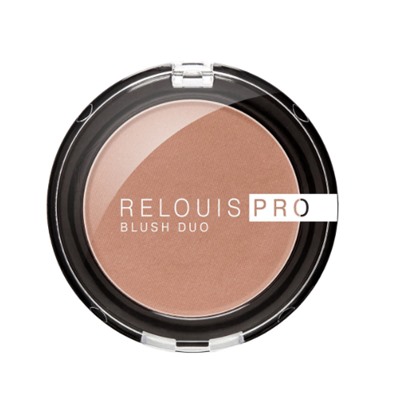 RELOUIS Румяна компактные PRO BLUSH тон:75 BROWN SUGAR PRO BLUSH