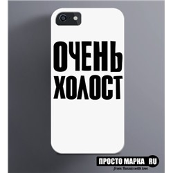 Чехол на iPhone Очень холост