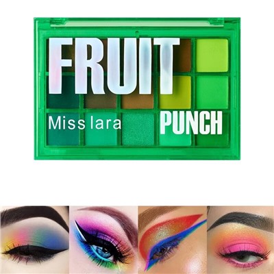 Палетка теней Miss Lara FRUIT 15 оттенков