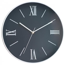 Часы настенные Clock Dark Blue 30, 6x30, 6_79787