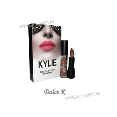 Помада+блеск Kylie  Fashion Charm Lips (1шт) Kingk