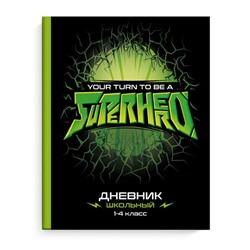 Дневник школьный 1-4 класс арт. 63223 СУПЕРГЕРОЙ