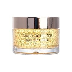 Крем с пептидами и золотом 24K GOLD & PEPTIDE AMPOULE CREAM, 50 гр