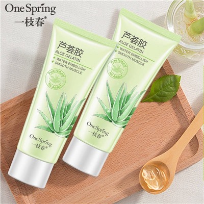 Увлажняющий гель с алоэ One Spring Aloe Gelatin, 40 гр.