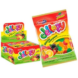 Жевательный мармелад Jellopy Fruit Garden Jelly 80гр