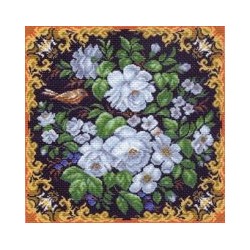 Набор для вышивания МАТРЕНИН ПОСАД арт.41х41 - 1093 Цветочный рай