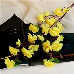 Цветы искусственные "Сакура нежность" 65 см, жёлтый