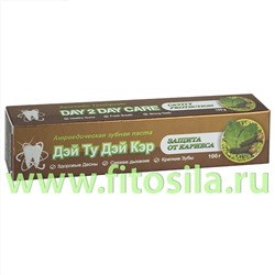 Зубная паста аюрведическая "Дэй Ту Дэй Кэр" Защита от кариеса, 100 г