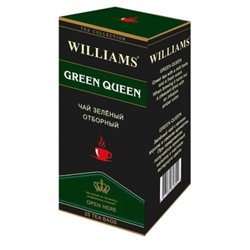 Чай зеленый Williams Green Queen, 25 пак.