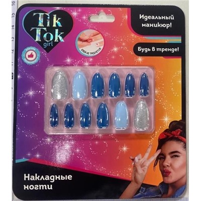 Накладные ногти TIK TOK GIRL в кор.6*24шт