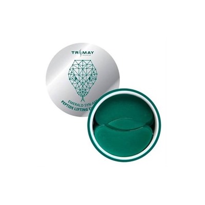 Гидрогелевые лифтинг-патчи со змеиным пептидом TRIMAY Emerald Syn-Ake Peptide Lifting Eye Patch