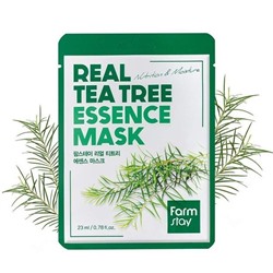 Тканевая маска с чайным деревом FarmStay Real Tea Tree Essence Mask, 1шт*23мл