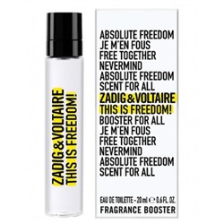 ZADIG & VOLTAIRE THIS IS FREEDOM edt (w) 20ml TESTER