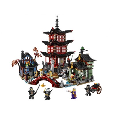 Конструктор BELA 10427 Ninjago  "Храм Аэроджитцу"