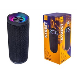 Perfeo Bluetooth-колонка "STREET FM"MP3 USB/TF AUX TWS LED HF 10Вт 1800mAh черная